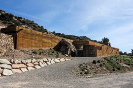 The visitors center