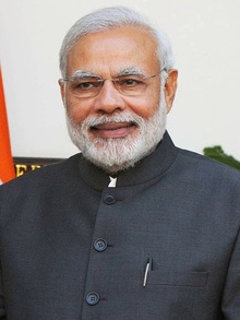 Narendra Modi, Prime Minister of India since 2014