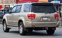 Sequoia Limited, rear, facelift