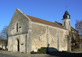 Church in La Villedieu-du-Clain