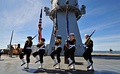 Battle of Midway ceremony aboard USS Mount Whitney on 5 June 2013.