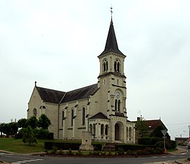 The church of Varennes-sur-Fouzon in 2010