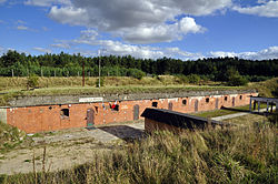 Fort VIII of the Chełmno Fortress in Klamry