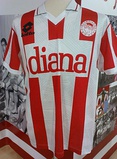 Olympiacos historical shirts