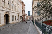 The Strossmayer Promenade, commonly known as "Štros"(Stross), walkway built on top of the old city walls.