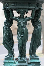 The four caryatids