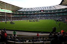 View of the stadium during the match v South Africa, 2007