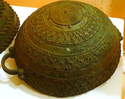 Bronze pot; 9th century; from Igbo-Ukwu