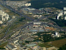 MKAD interchange with M2