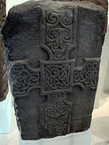 Pictish cross from the Monifieth Sculptured Stones, Museum of Scotland