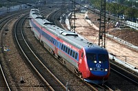 From 1998 until 2007, the Guangshen Railway Company operated a "Xinshisu" Swedish SJ 2000 high-speed train on the Guangshen Railway as the Guangdong through train from Zhaoqing railway station in Guangdong Province to Hung Hom station in Hong Kong. The Xinshisu trainset was shipped back to Sweden in 2012.