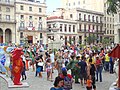 Plaza San Francisco de Asís: La plaza suele utilizarse para realizar exposiciones artísticas, como la exposición de los United Buddy Bears tuvo lugar en 2015 y que constaba de 128 esculturas de dos metros de alto, cada una pintada por un artista de uno de los 128 países.