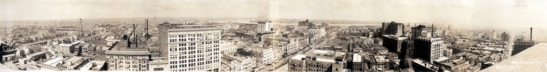  Panorámica de Nueva Orleans de 1919.