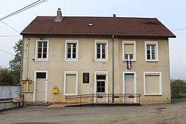 The town hall in Montrevel