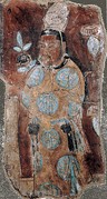 Uyghur prince from the Bezeklik murals.