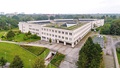 "Some shine when you read them" - Aerial photograph of the University Library of the CAU on Leibniz Street