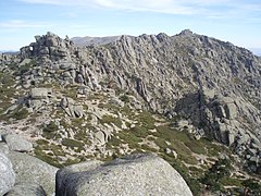 Siete Picos, uno de los principales macizos de la sierra