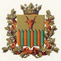 Официальный герб области (изд. МВД, 1880)