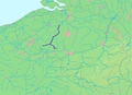 The course of the Dender