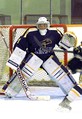 Laurier's goalie, 2013 preseason.