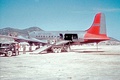 Casualties being loaded onto a C-54 in 1951