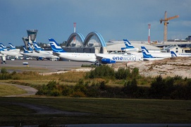 Helsinki Airport, apron view