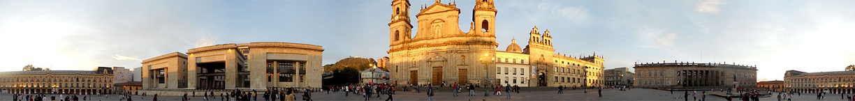  View of Bolívar Square, Bogotá