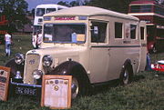 Ambulance body on a 1939 Austin 18 chassis