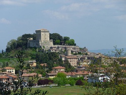 Panorama of Sarteano