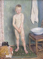 The boy by the Washbasin (1907)