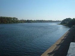 Сож в гомельском городском парке