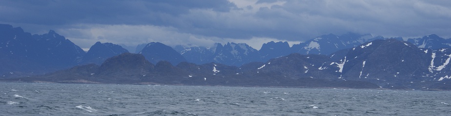 Simiutaq Island seen from Davis Strait