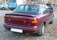 1992–1994 Kia Sephia GTX sedan (Germany)