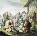 The Singing Beggars by Russian painter Ivan Yermenyov c. 1775