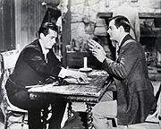 Jack Kelly with Richard Long as Gentleman Jack Darby