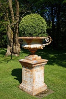 Various examples of pedestals