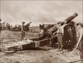 howitzers of Australian 54th Siege Artillery Battery, Western Front, 1917