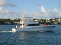 A larger charter big game rig in Bermuda.