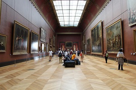 Salle Daru above the galerie Daru, also created under Napoleon III