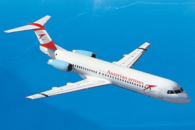 Fokker 100 авиакомпании Austrian Arrows