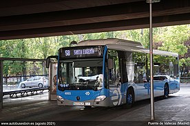 58 en Puente de Vallecas (Madrid) agosto 2021