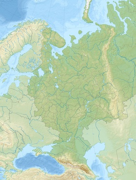 Río Psékups ubicada en Rusia europea