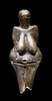 Venus of Dolní Věstonice, ceramic figurine, 29,000 BC–25,000 BC