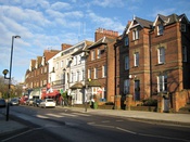 The High Street A marginally lower section nearby to the south, in the conservation area