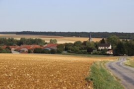 A general view of Ippécourt