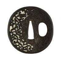 Japanese tsuba, early 19th century