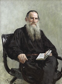 Portrait of Tolstoy (1887)