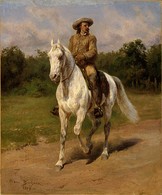 Rosa Bonheur - Portrait of William F. Cody