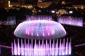 Downtown Bucharest fountains in the Unirii Square