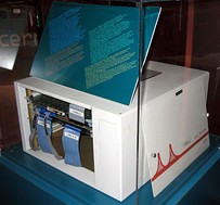 This NeXT Computer used by British scientist Sir Tim Berners-Lee at CERN became the first Web server.